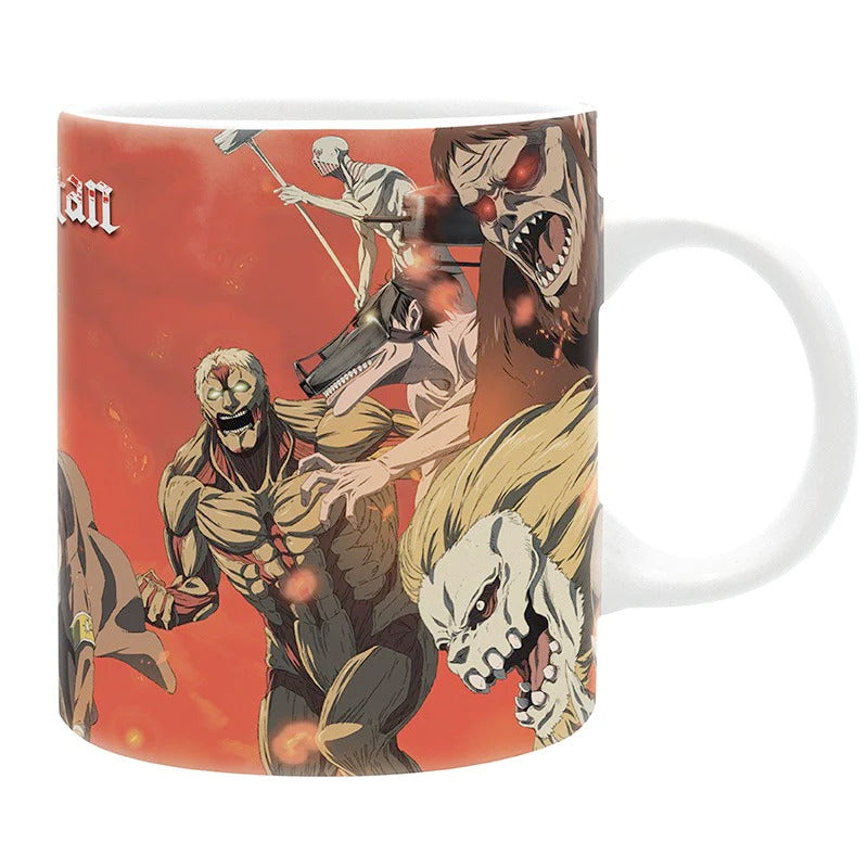 Official Anime Attack On Titan Mug (320ml)