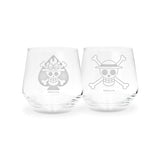 Official Anime One Piece 2Pcs Glass Set (300ml)