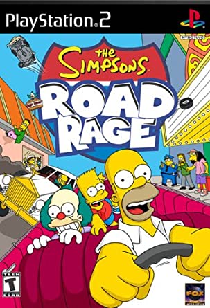 [PS2] The Simpsons Road Rage (used) R1