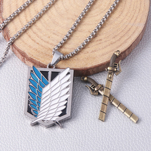 Anime Attack On Titan Necklace