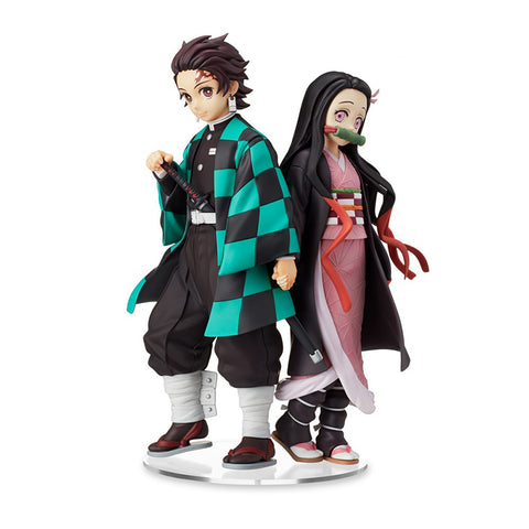 Anime Demon Slayer Tanjiro Kamado And Nezuko Kamado Figure (20cm)