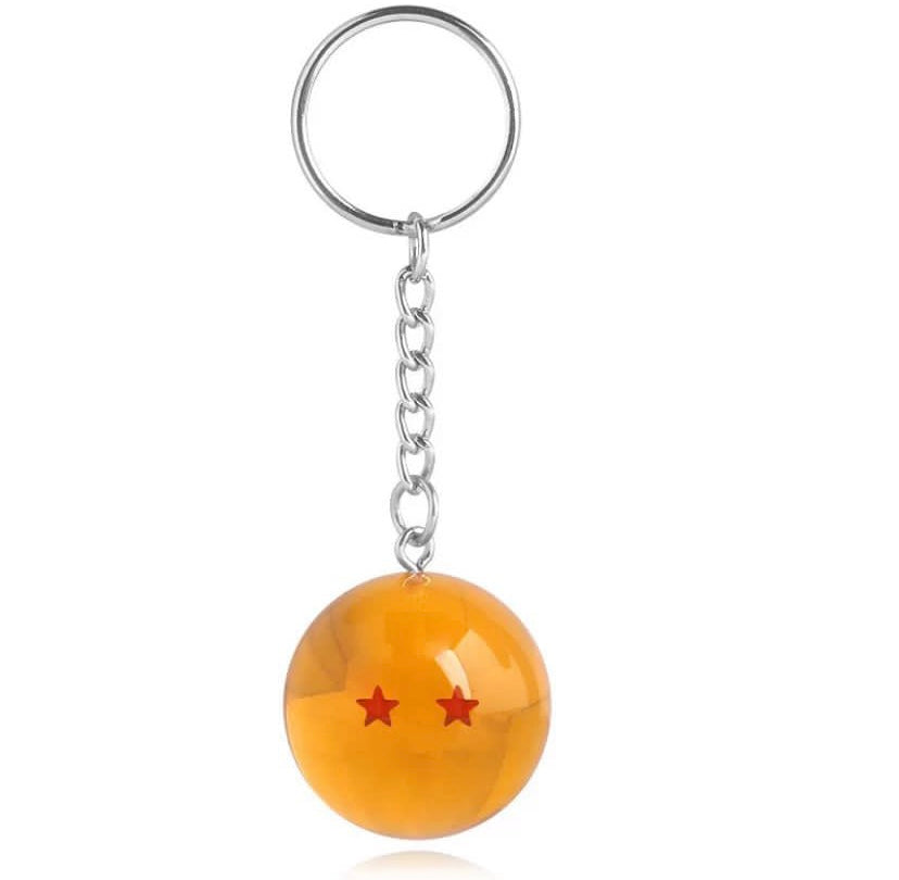 Anime DragonBall Keychain Yellow (2star)