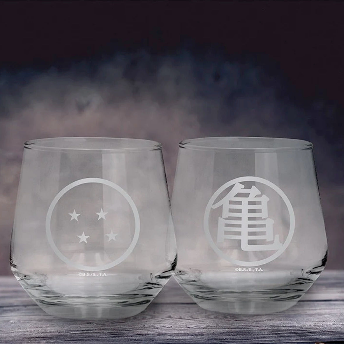 Official Anime Dragonball 2Pcs Glass Set (300ml)