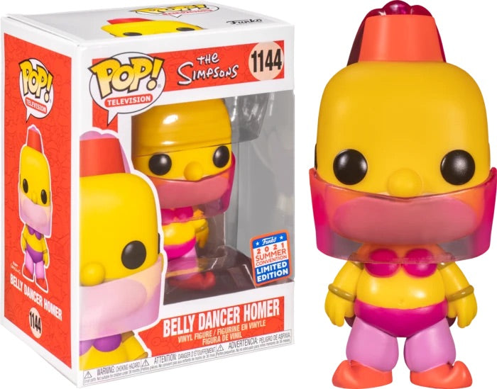 Funko Pop The Simpsons Belly Dancer Homer (Limited Edition)