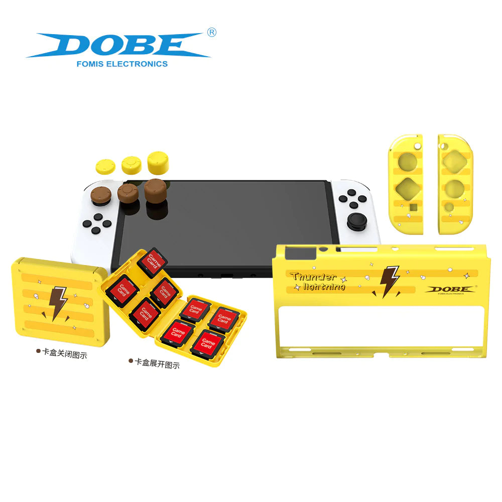 [NS] Game Protective Kit For N-S Oled (Yellow)