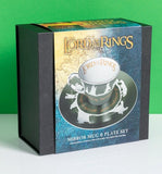 Official The Lord Of The Rings Mirror Mug & Plate Set