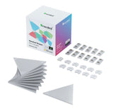 Nanoleaf Shapes - Triangles Mini Light Panels (Panels Only) - 10 Pack- Global- White (Expansion Pack)
