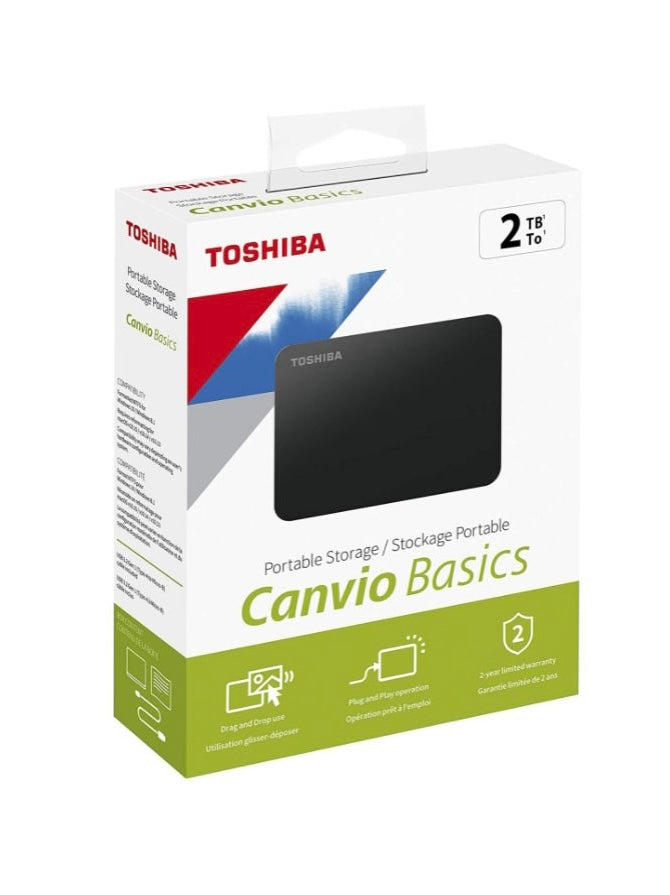 PS4 Hard Disk 2TB Toshiba Canvio Basic
