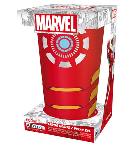 Marvel Iron Man Large Glass (400ml)