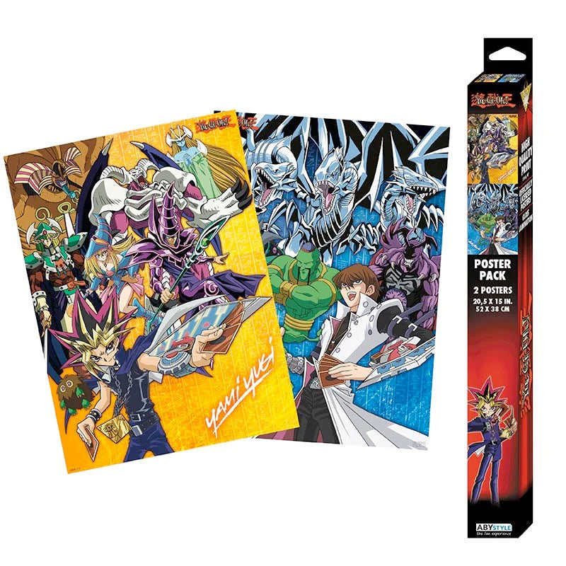 Official Anime YU-GI-OH! Poster 2pcs (52 x 38cm)