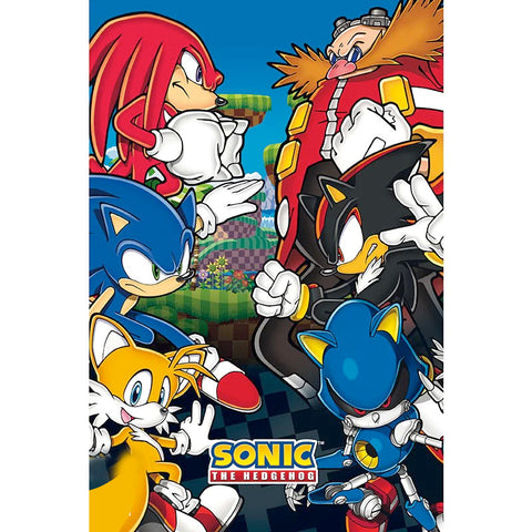 Official Sonic Group Poster (91.5x61cm)