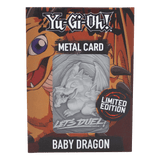 Anime Yu Gi Oh! Limited Edition Metal Card Baby Dragon