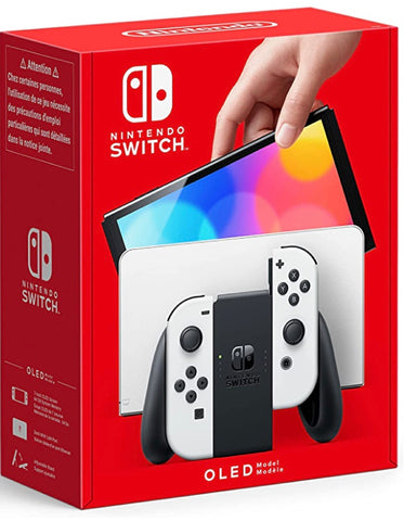 The Nintendo Switch OLED White