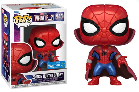 Funko Pop Marvel What If Zombie Hunter Spidey (Special Edition)