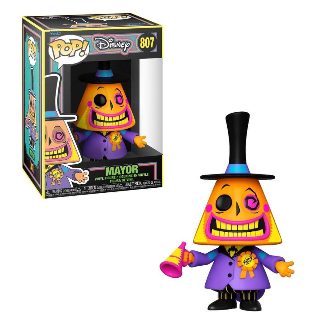 [Horror] Funko Pop Disney The Nightmare Before Christmas - Mayor (Black light)