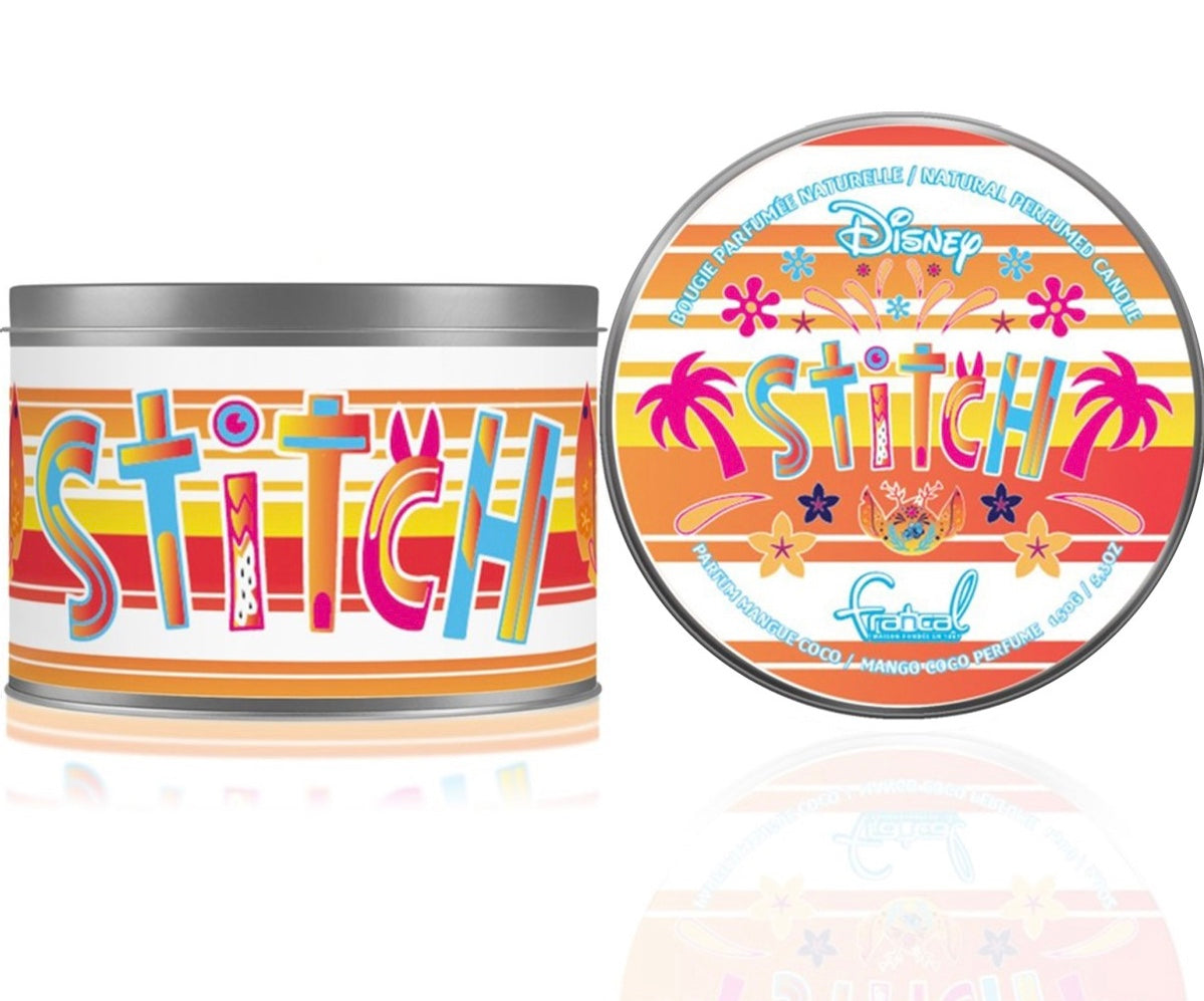 Official Disney Lilo and Stitch Natural Perfumed Candle - Mango Coco