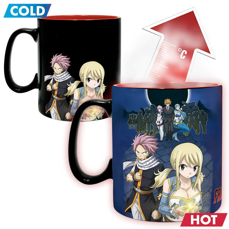 Official Anime Fairy Tail Natsu & Lucy Heat Magic Mug (460ml)