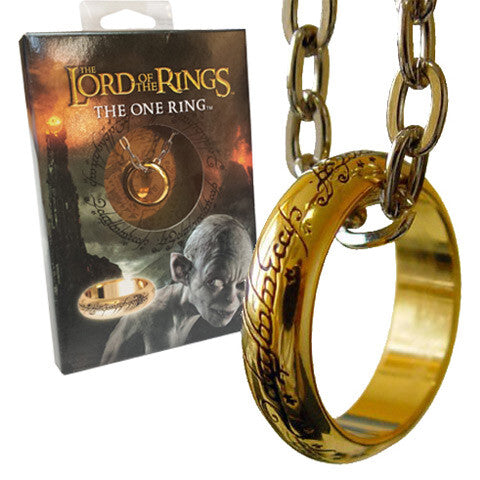 Official The Lord of the Rings - The One Ring Replica Necklace