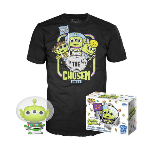 Funko Pop Tees Disney Toy Story Alien With T-Shirt