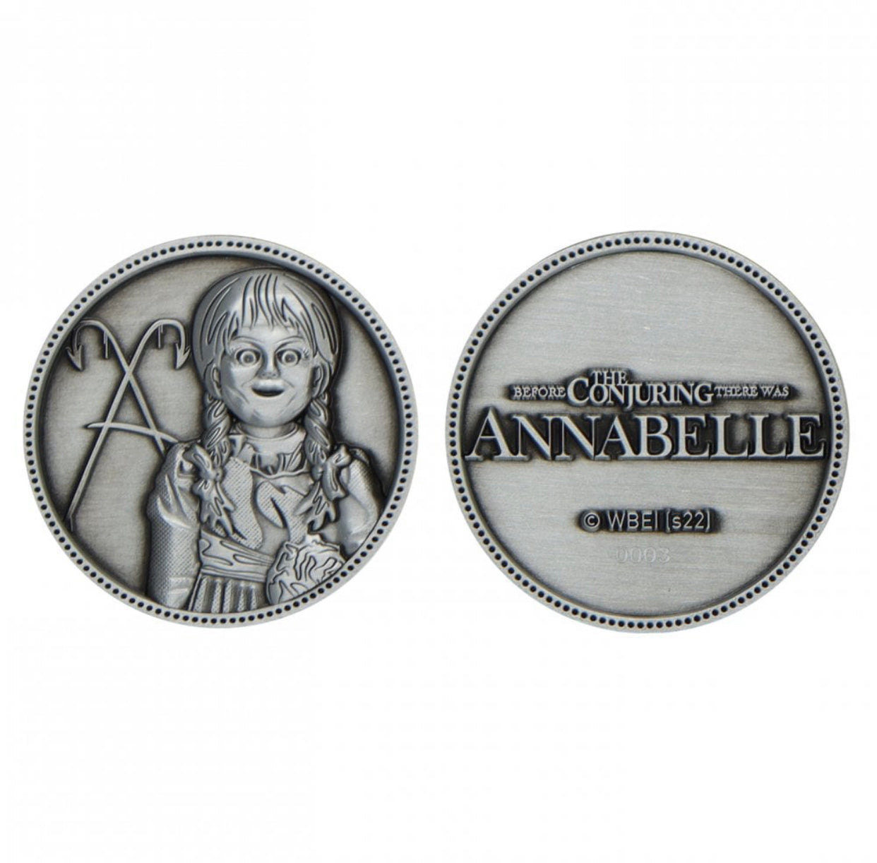 [Horror] Annabelle Collectible Coin (5cm)