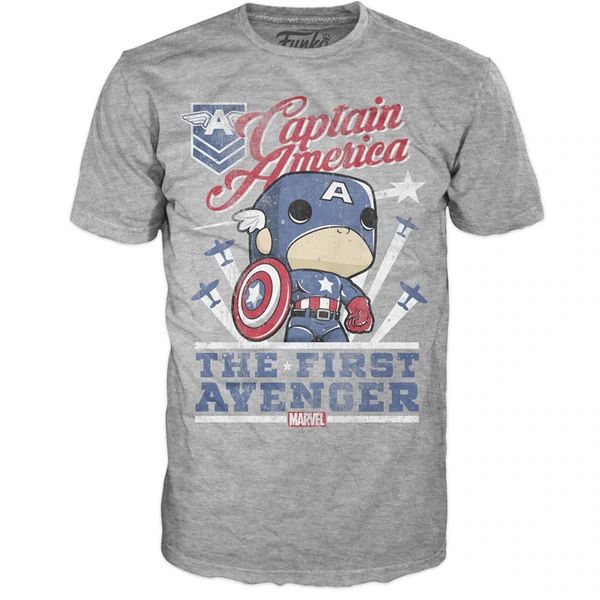 Official Funko Marvel Captain America T-Shirt