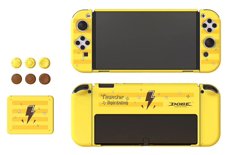 [NS] Game Protective Kit For N-S Oled (Yellow)