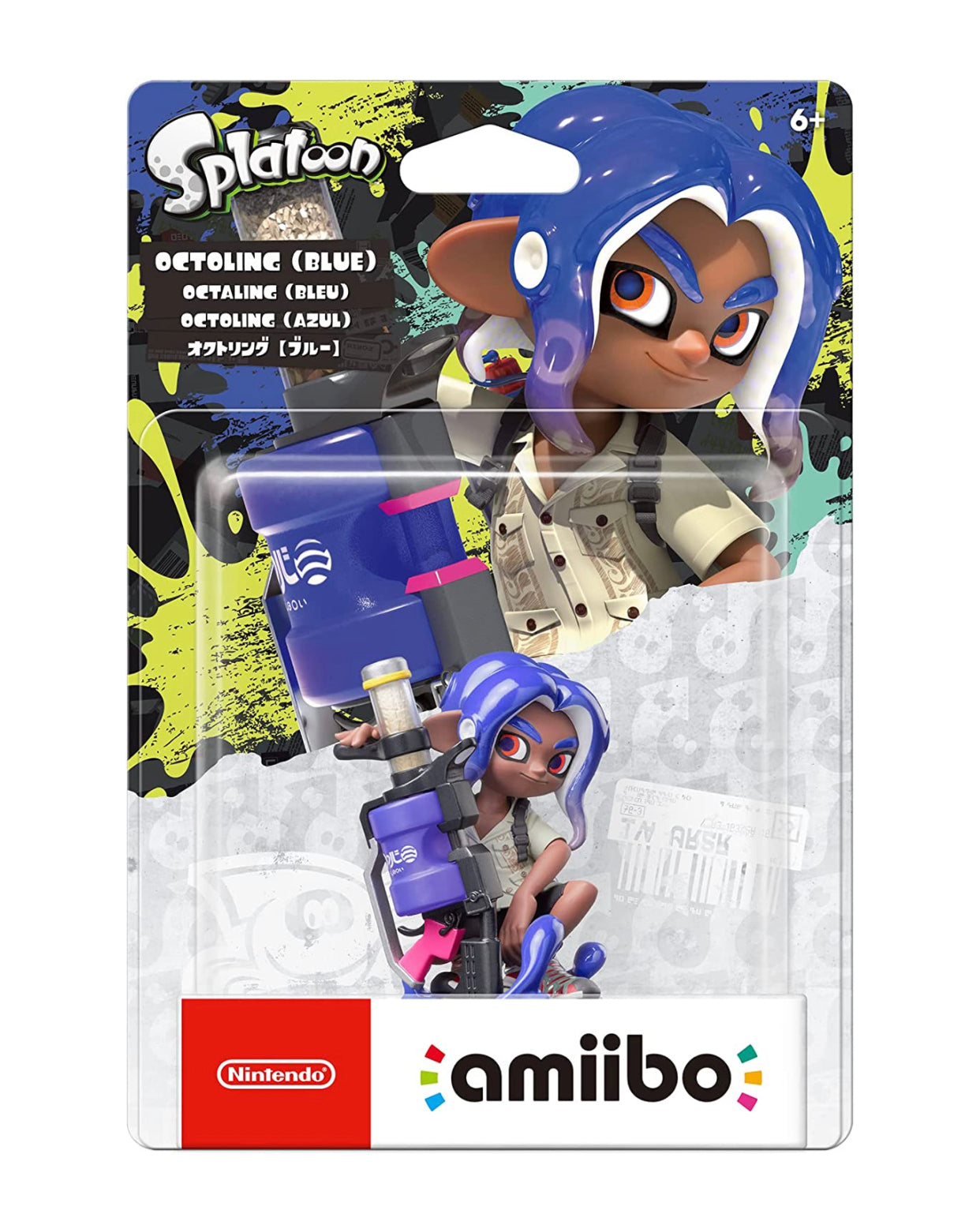 Amiibo - Octoling (Blue) - Splatoon 3 Series