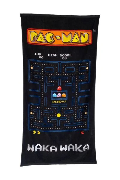 Official Pac Man The Chase Towel (150x75cm)