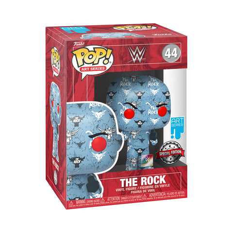 Funko Pop WWE The Rock (Special Edition , Art Series)