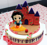 Disney Princess Decoration for Cake (4 pieces)