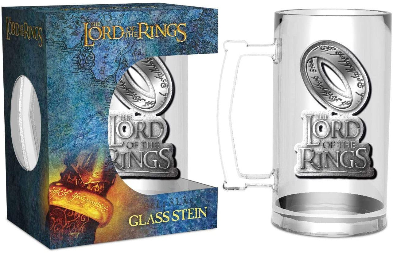 Official The Lord Of The Rings Glass Stein (500ml)
