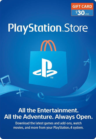 PSN Card $30 (US Account) – Q8complex - Main Image