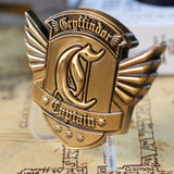 Harry Potter Limited Edition Quidditch Gryffindor Captain Metal Crest