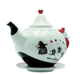 Disney Teapot Alice In Wonderland Queen Of Hearts ml)