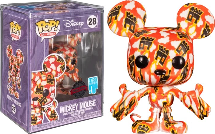 Funko Pop Disney Art Mickey Mouse (Special Edition)