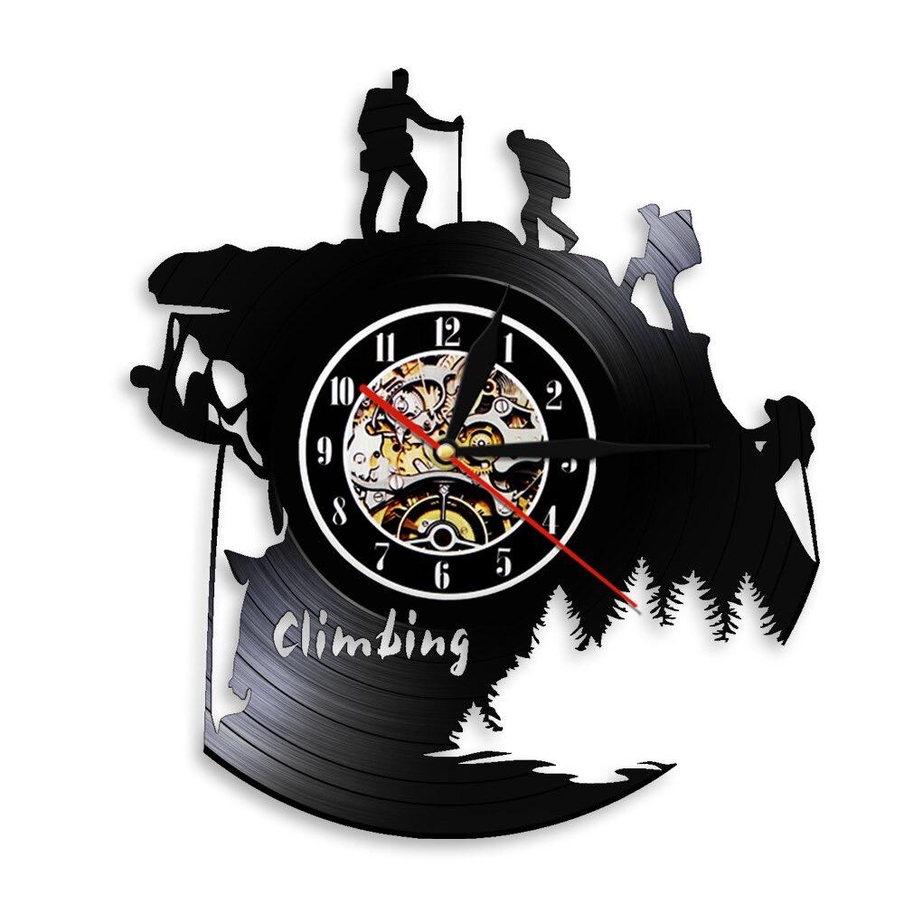 Climbing Wall Clock