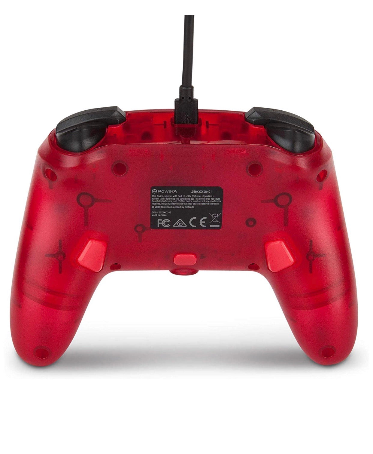 PowerA Enhanced Wired Controller For Nintendo Switch - Red