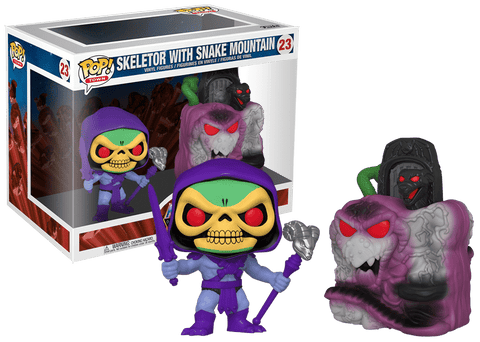 Funko Pop Master Of The Universe Skeletor With Snake Mountain