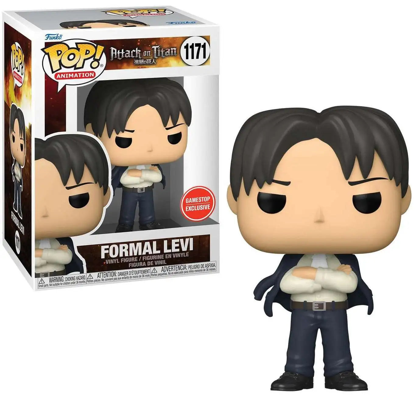 Funko Pop Anime Attack On Titan Formal Levi (Exclusive)