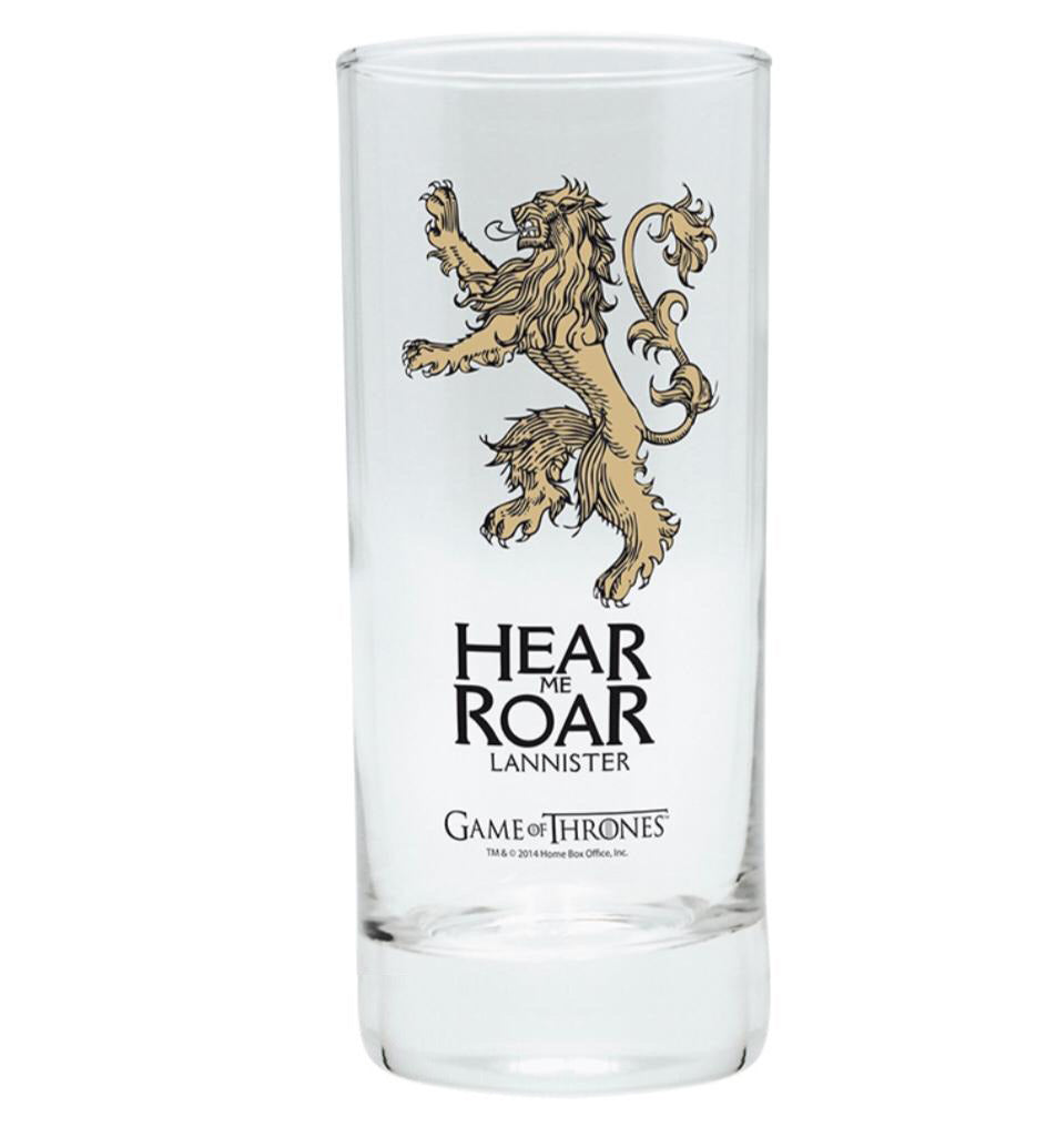 Game Of Thrones Lannister Glass