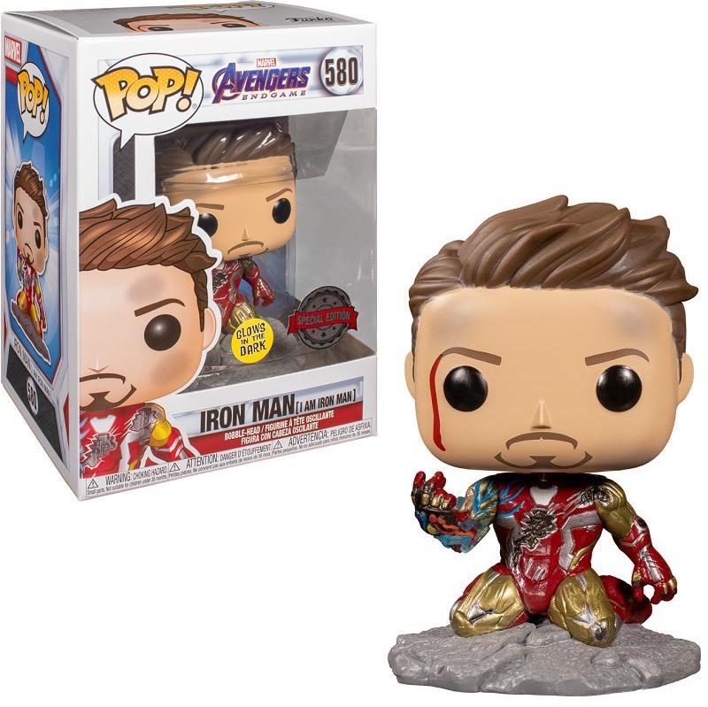Funko Pop Marvel Avegers Iron Man (Special Edition , Glows In The Dark)