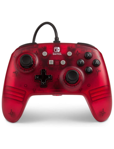 PowerA Enhanced Wired Controller For Nintendo Switch - Red