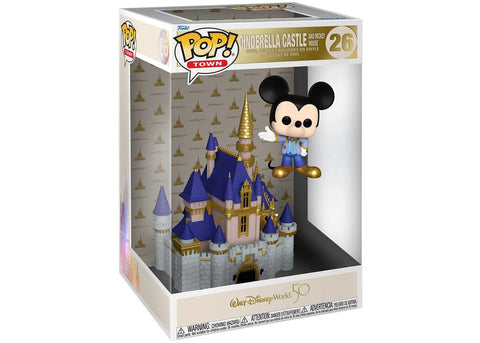 Funko Pop Disney Cinderella Castle & Mickey Mouse