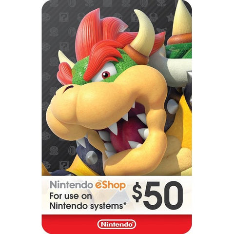 Nintendo eShop $50 (US Account)