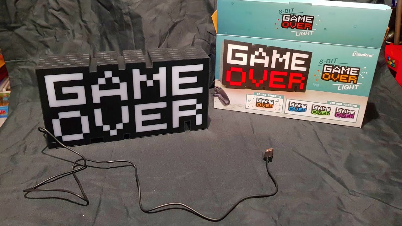 8-BIT Game Over Light