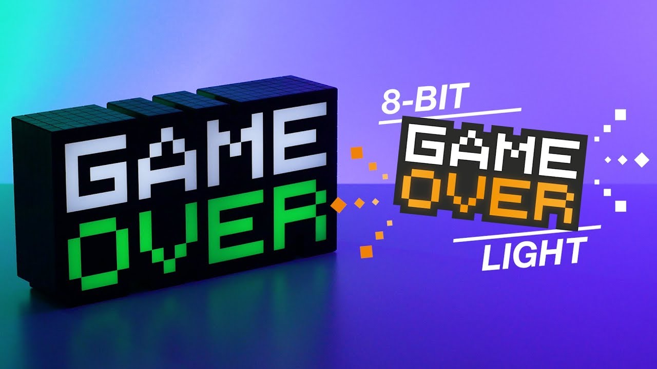 8-BIT Game Over Light