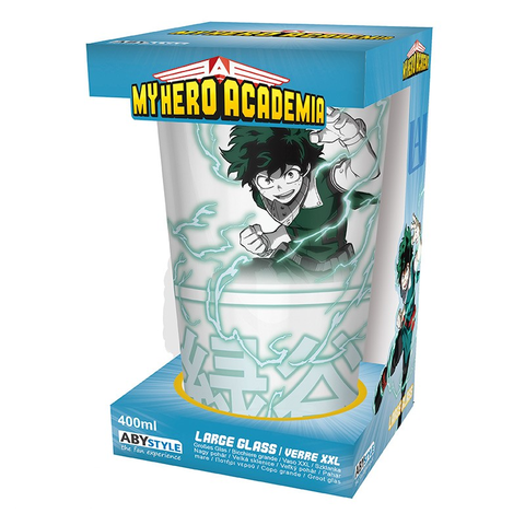 Official Anime My Hero Academia Large Glass (400ml)