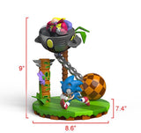 Sonic 30Th Anniversary Diorama Figure - Size: (22.5cm)