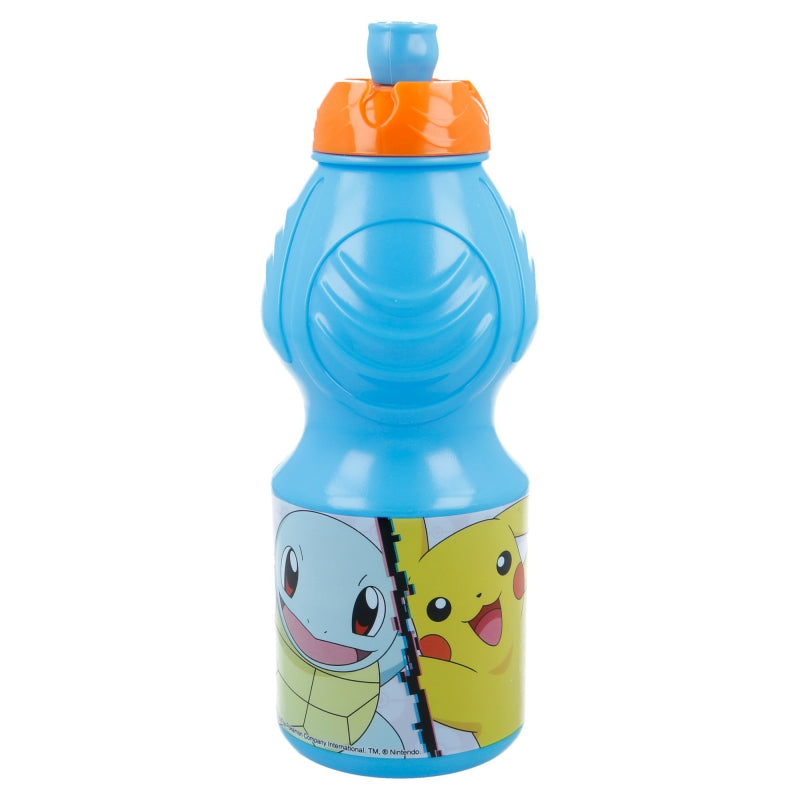 Official Pokemon Plastic Sport Bottle (400ml) (K&B)
