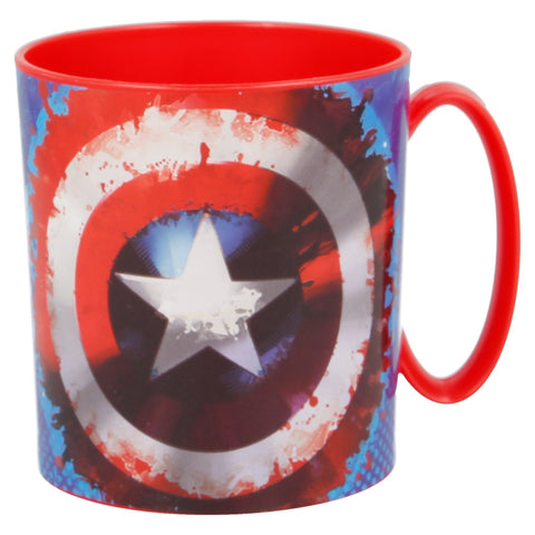 Official Marvel Captain America Plastic Mug (350 ml) (K&B)